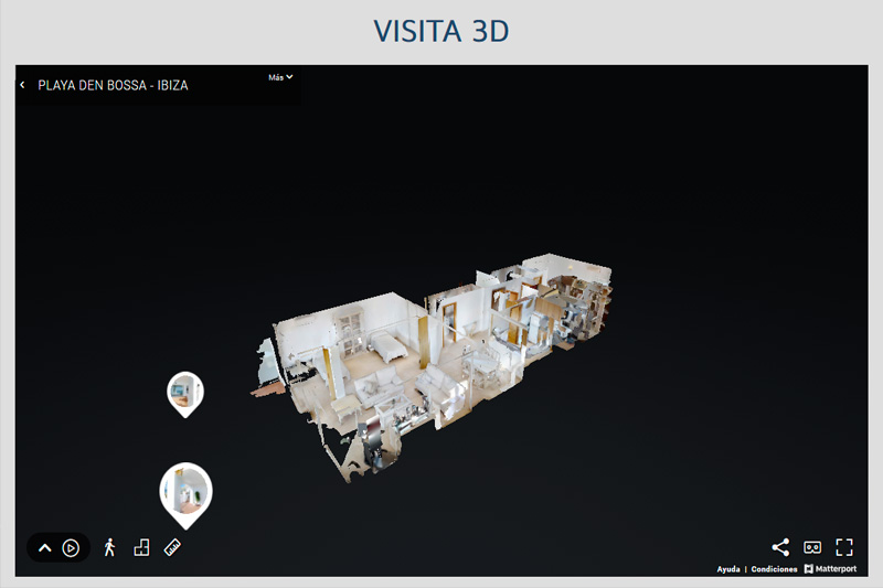 Realización de fotografía profesional, videos virtuales del inmueble